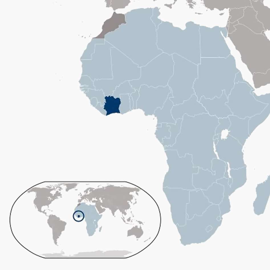 Costa de Marfil (África)