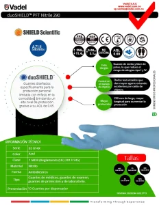 duoshield pft nitrile 290