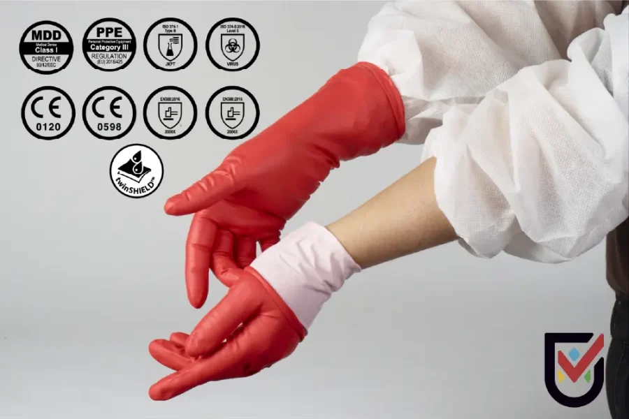 guantes certificados